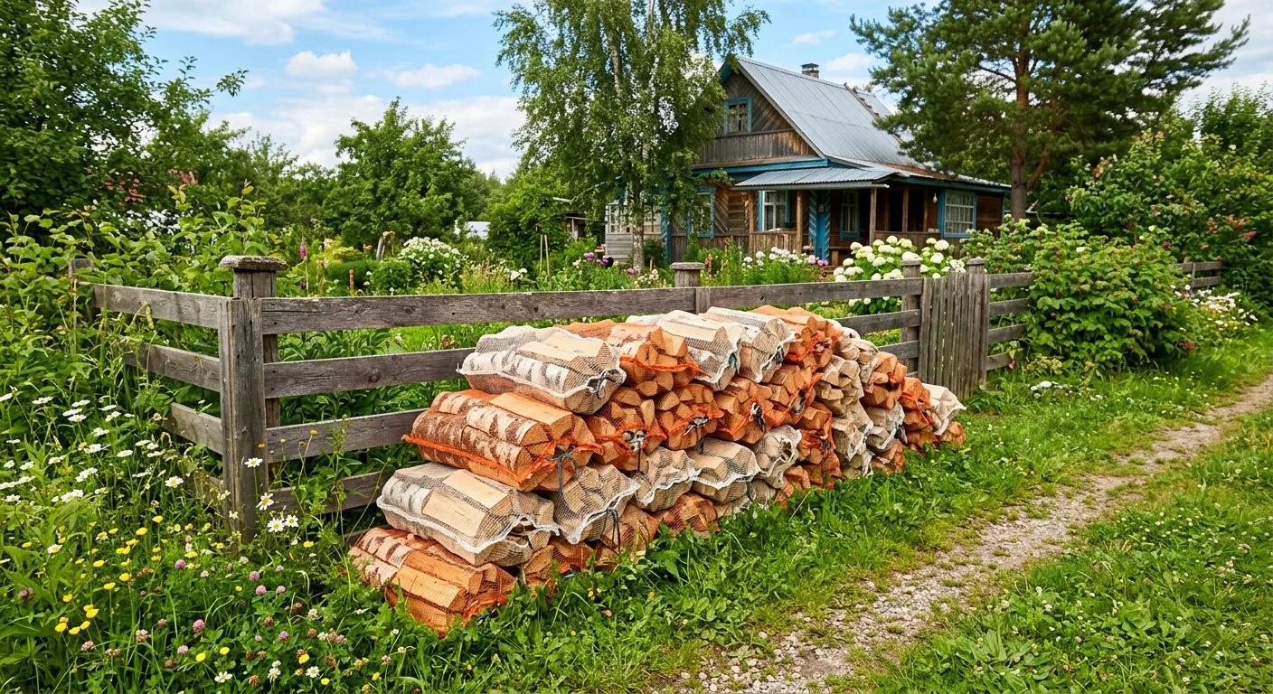 Дрова для дачи в Липецке