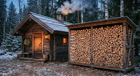 Укладка дров в Липецке, улица Кооперативная, 45Б